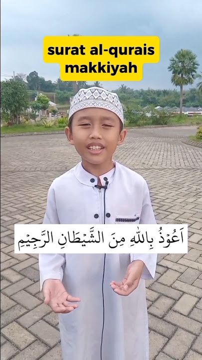 Merdu! Tartil Surat Al-Quraisy oleh Adik Nazil #youtubeshorts #shorts #ngaji #alquran #fyp #viral