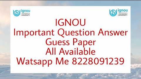 IGNOU MA BHAGWAD GITA NOTES / IGNOU BHAGWAD GITA GUESS PAPER / IGNOU MABGS NOTES /WATSAPP 8228091239