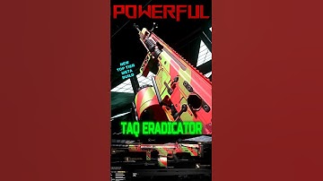This *TAQ ERADICATOR* Build is LETHAL in MODERN WARFARE 3 | Best Class Setup | META | COD #shorts