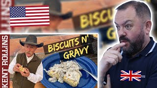 BRITS React to Old Fashioned Biscuits and Gravy