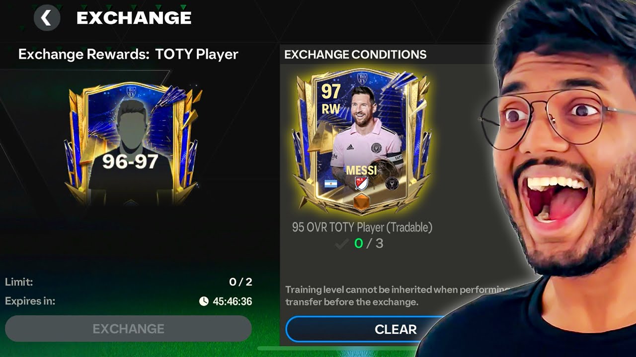 ⁣96-97 TOTY Exchange! The Biggest SCAM Exchange in FC MOBILE?