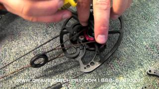 How to Change Draw Modules on the Mathews Monster Bows by Draves Archery