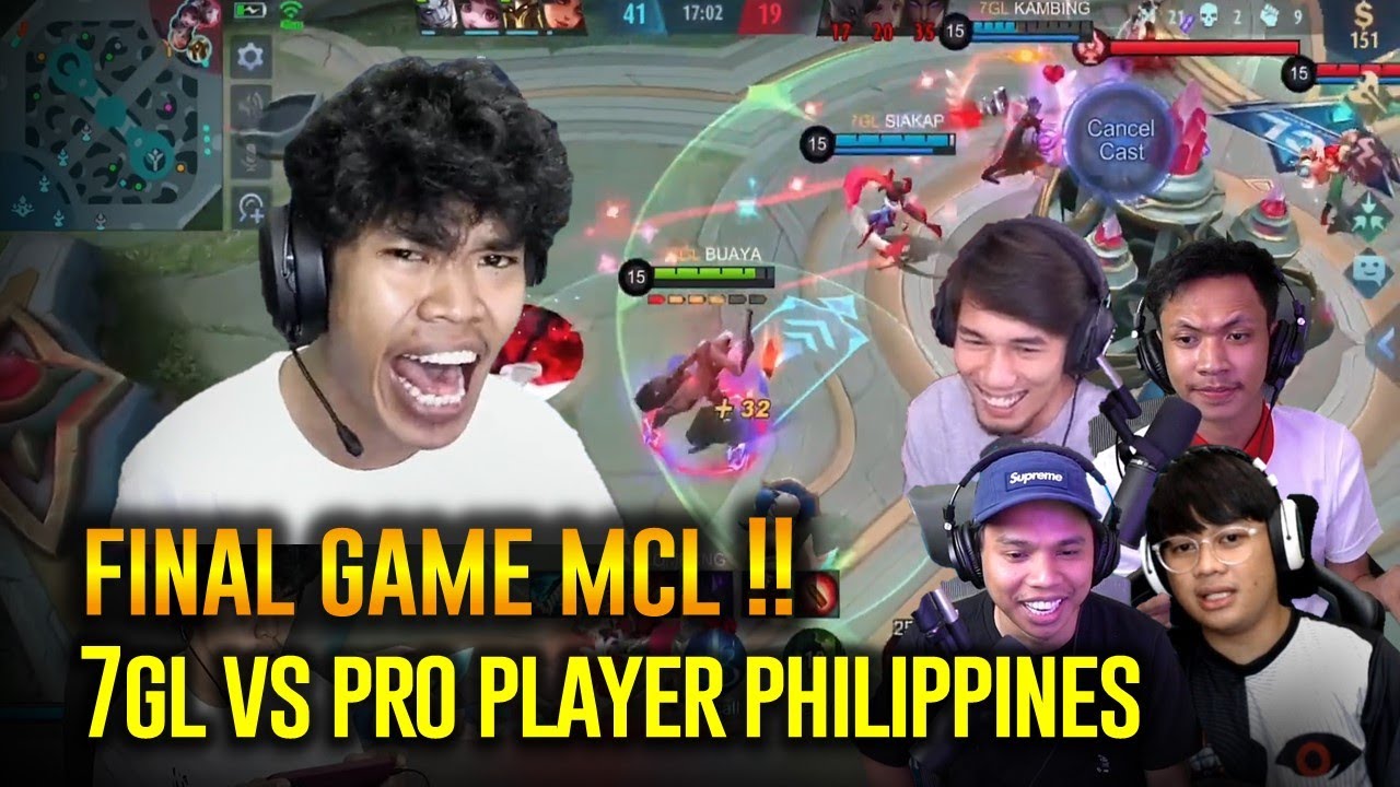 STREAMER TAK SEHEBAT PRO PLAYER ?? DEMI MARUAH 7GL PENJAHAT MENGAMUK DI FINAL MCL !!