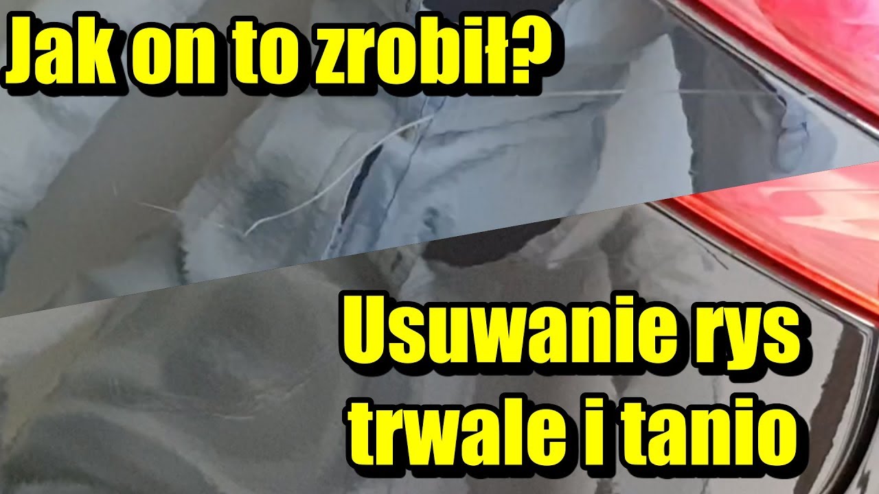 PATENT na usuwanie rys / Nie mam czasu MYJĘ AUTA / 