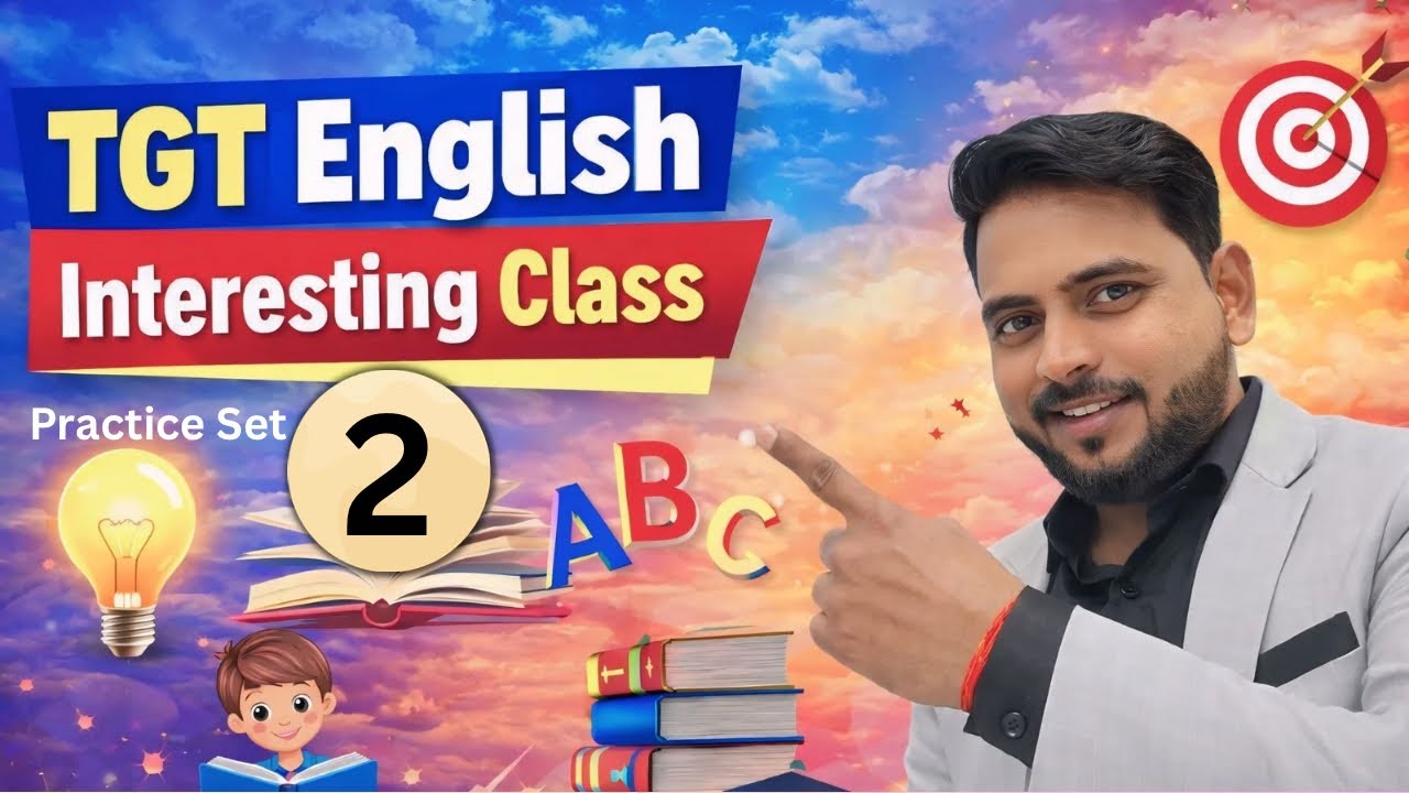 UP TGT English last year paper questions Practice Set 2026| Most Expected Questions