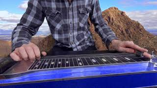 Video thumbnail of "Blue Christmas - Pedal Steel Guitar"