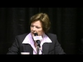 Pat Summitt gives Holly Warlick her whistle