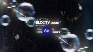 How To Make a Clean Velocity Zoom in After Effects (Under 5 Minutes)