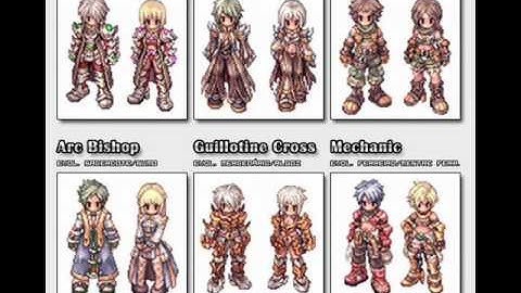 Rag Vs  Tibia   Batalha de Classes