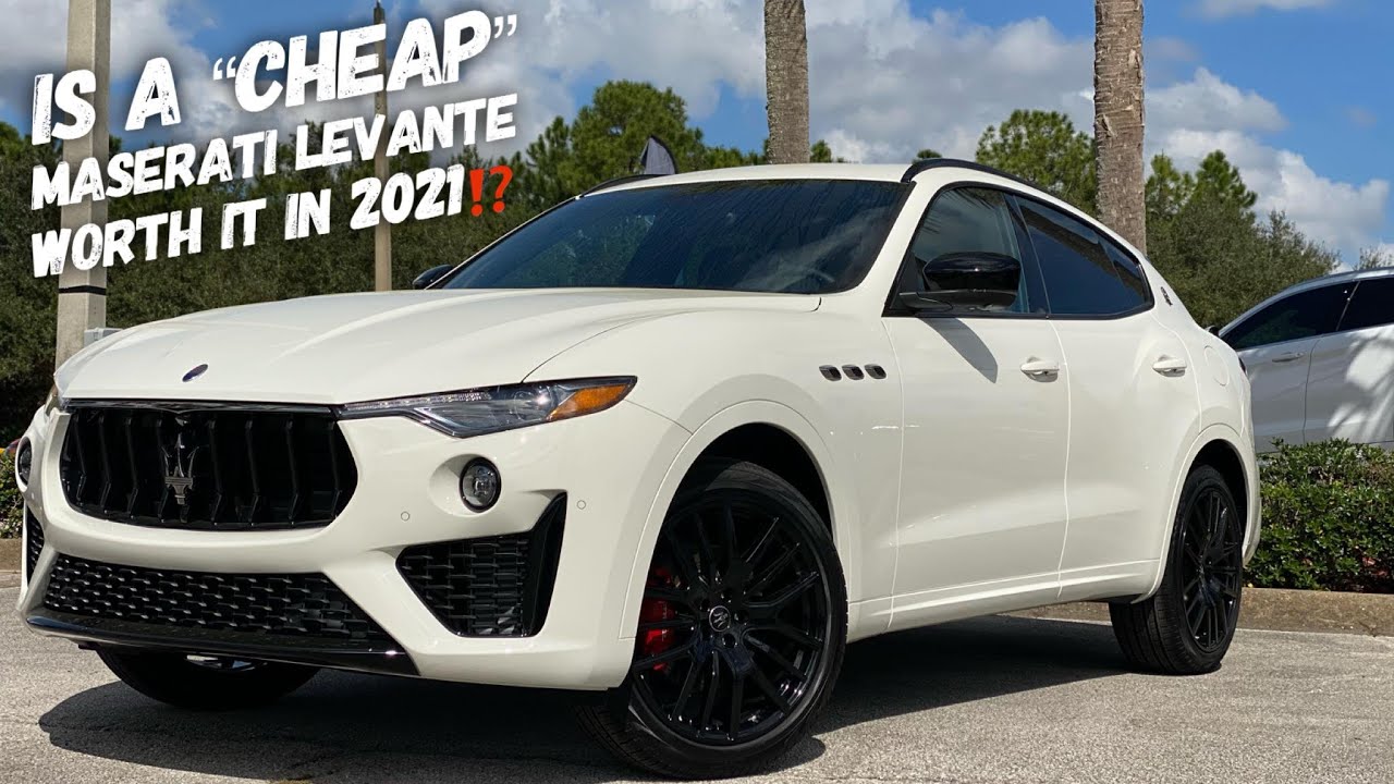 Here's What You Get When You Buy A Cheap 2021 Maserati Levante