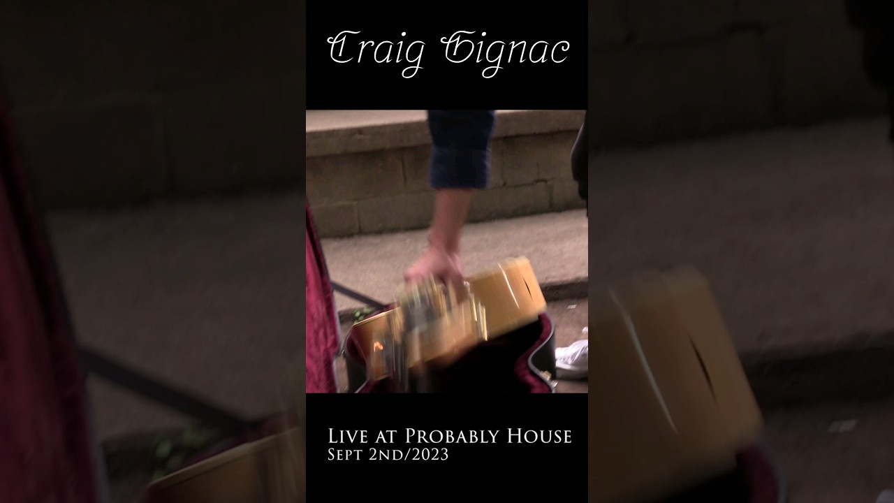 Craig Gignac | Probably House | Sept 2nd/2023 Recap #shorts #acoustic