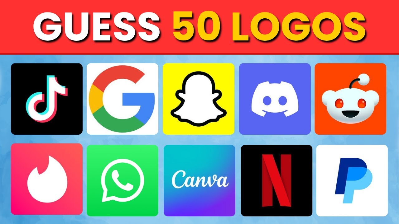 Guess the Logo in 3 Seconds | Easy, Medium, Hard, Impossible ⏰😱 | 50 Famous Logos