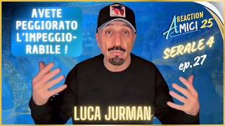 Amici25 ep.27 - 4ªserale Cari "AMICI", avete peggiorato l'impeggiorabile - REACTION