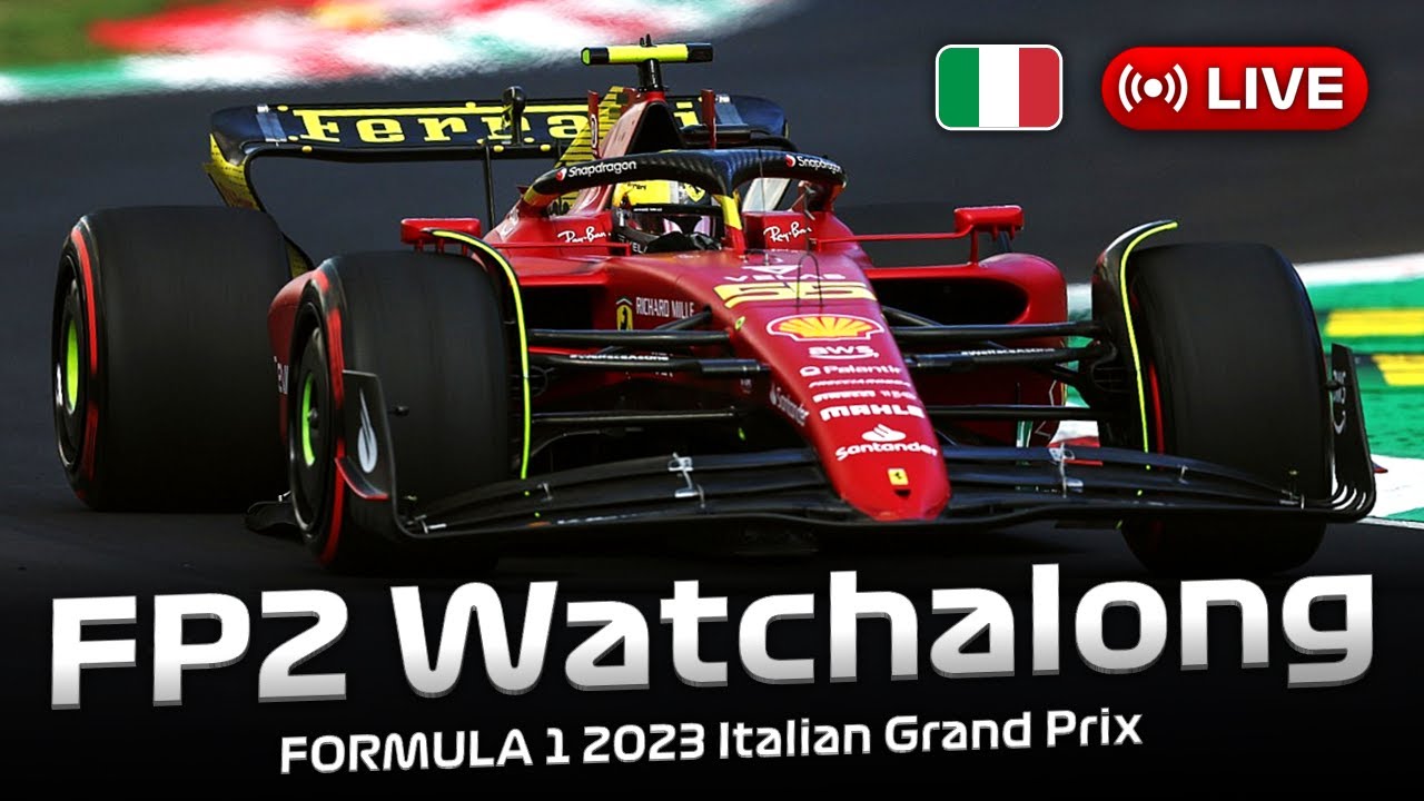 LIVE FORMULA 1 Italian Grand Prix 2023 - FP2 Watchalong Live Timing