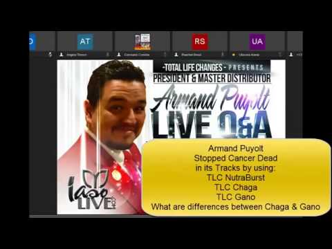 TLC's Armand Puyolt CHAGA And GANO: What Is The Difference| Total Life Changes Testimonials|