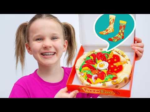 🍕😱 What happened? My pizza turned into socks! 🧦✨