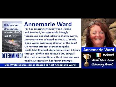 Annemarie Ward - 2010 World Open Water Swimming Aw...