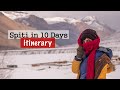 10 Days Spiti Valley Itinerary by BUS - A Complete Circuit from Delhi to Manali