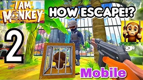 I Am Monkey Mobile – Vast in de dierentuin!? | Gameplay Walkthrough Deel 2 (Android/iOS)