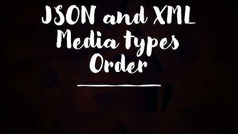 Spring Boot Rest API Media type (XML, JSON) produces ordering.