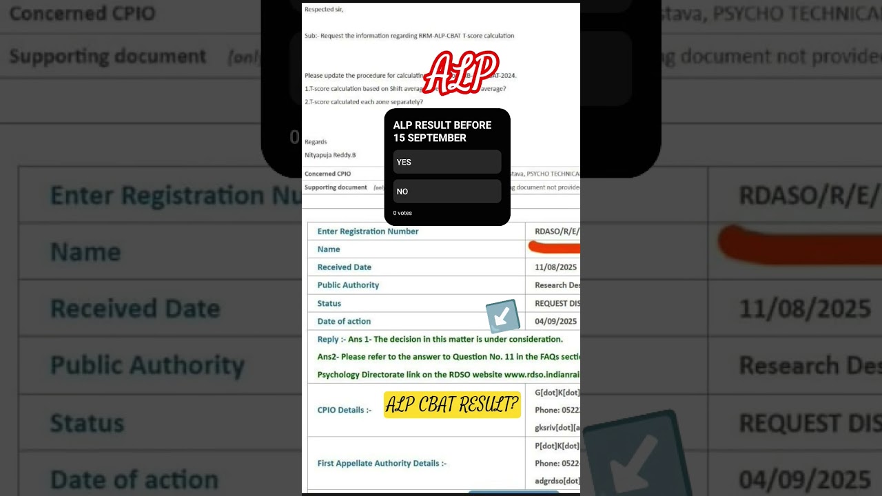 ALP CBAT RESULT 😨 WHEN ? 