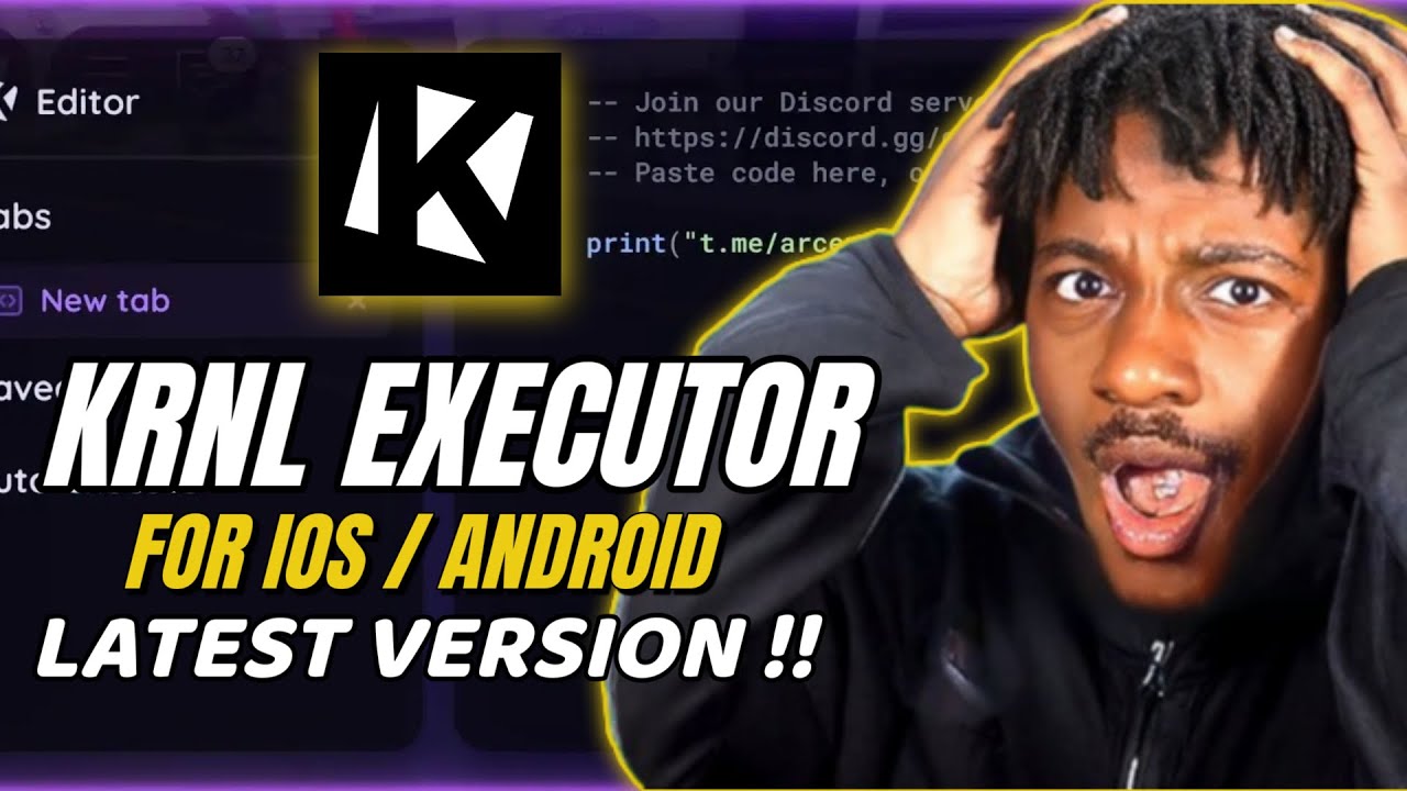 📱 KRNL Mobile New Update 2025 – iOS & Android Script Executor (No Key ...