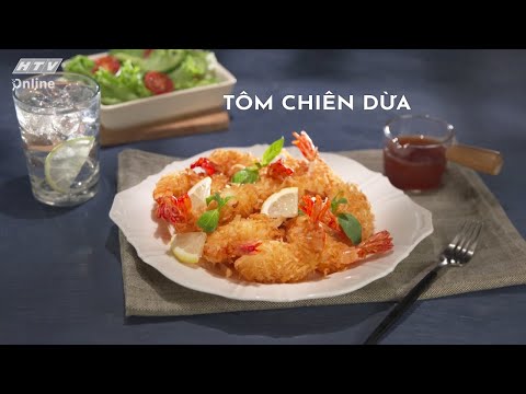 TÔM CHIÊN DỪA | MÓN NGON MỖI NGÀY | VIVU TV