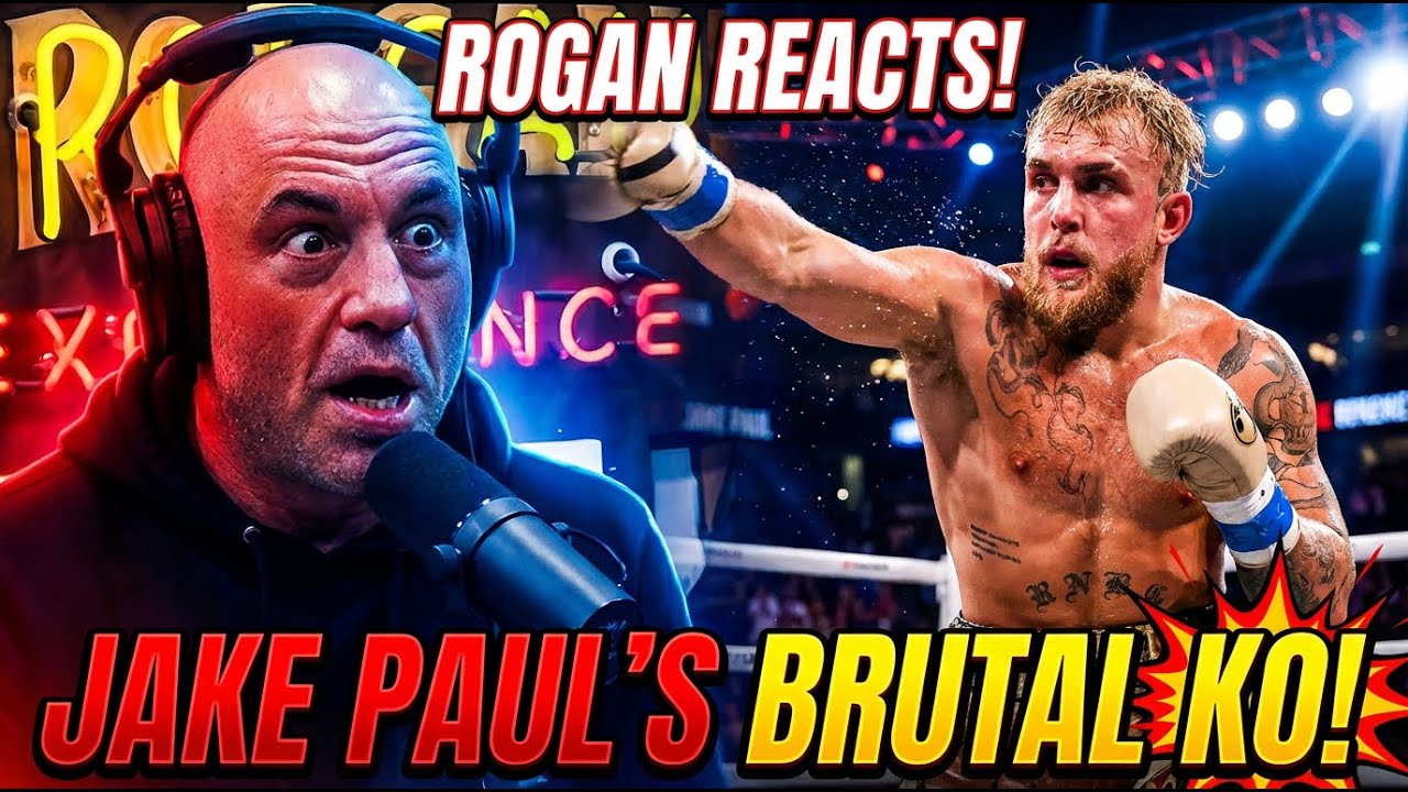 Joe Rogan Ripped Picture Joe Rogan SHOCKED By Jake Paul’s RIPPED Body Ahead Of Joshua Fight ...