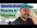 Our Mistakes and Regrets In Our Skoolie Build | Honest School Bus Conversion