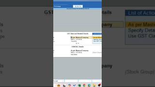 Gst Rate And Related Details Tally Prime 5.0 Invoice Making