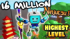 I M Top 10 In The World Roblox Ninja Assassin Simulator 7 Million - 16 million ninjutsu roblox ninja assassin simulator highest level weapons and powers duration 17 00