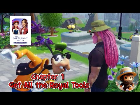 Disney Dreamlight Valley - Arcade Edition Chapter 1 - Get all the Royal Tools