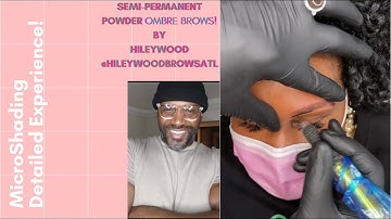 “MicroShade” Powder Ombré Brows (very detailed video)