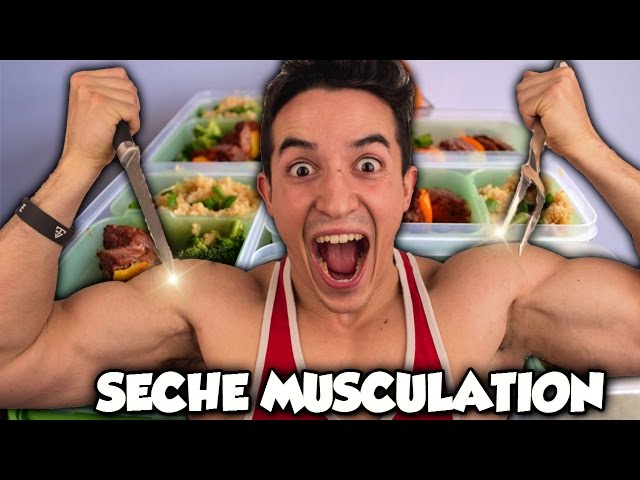 SECHE MUSCULATION! JE PREPARE MES REPAS !