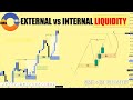 #SMC & ICT | External & Internal Range Liquidity | IRL & ERL Entry & Exit | SMC folder Lec- 14