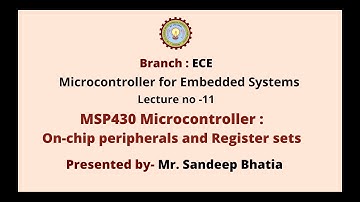 Microcontroller & Embedded System Design || AKTU Digital Education