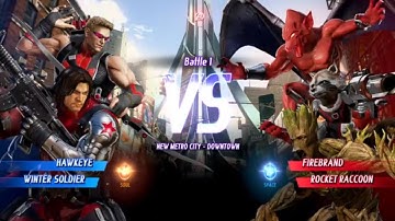MARVEL VS. CAPCOM: INFINITE Hawkeye,Winter Soldier Requested Gameplay In Arcade Mode
