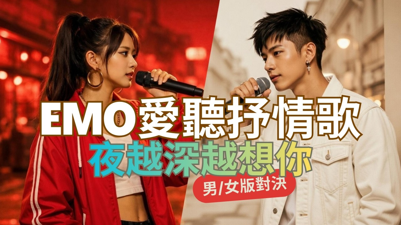 【R&B 對決】《夜越深越想你》 emo愛聽抒情歌 | 男女對決，留言告訴我，你(妳)比較喜歡哪一版? | 悟理定律