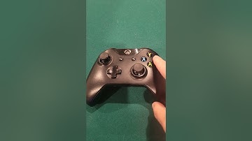 Pressing the b Button on an xbox controller