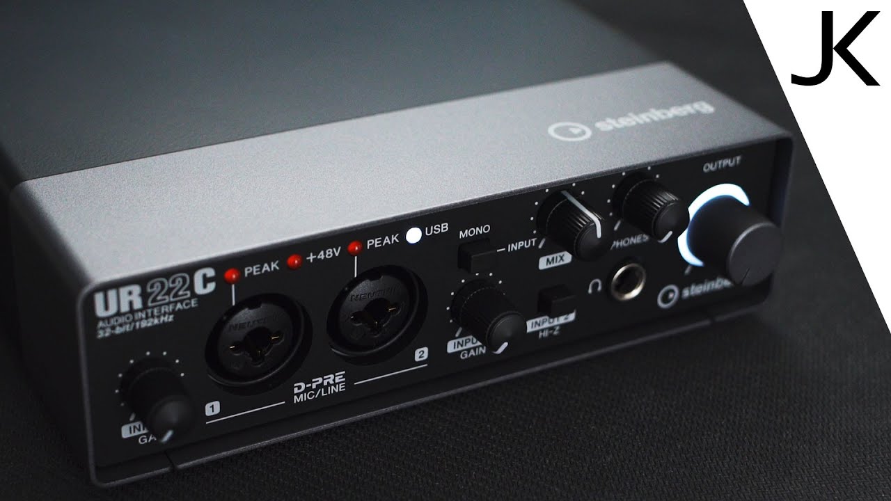 Steinberg UR22C Audio Interface - First Look - YouTube