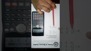 Solve Matrix Product Two Matrix By Using Ms100 Calculator