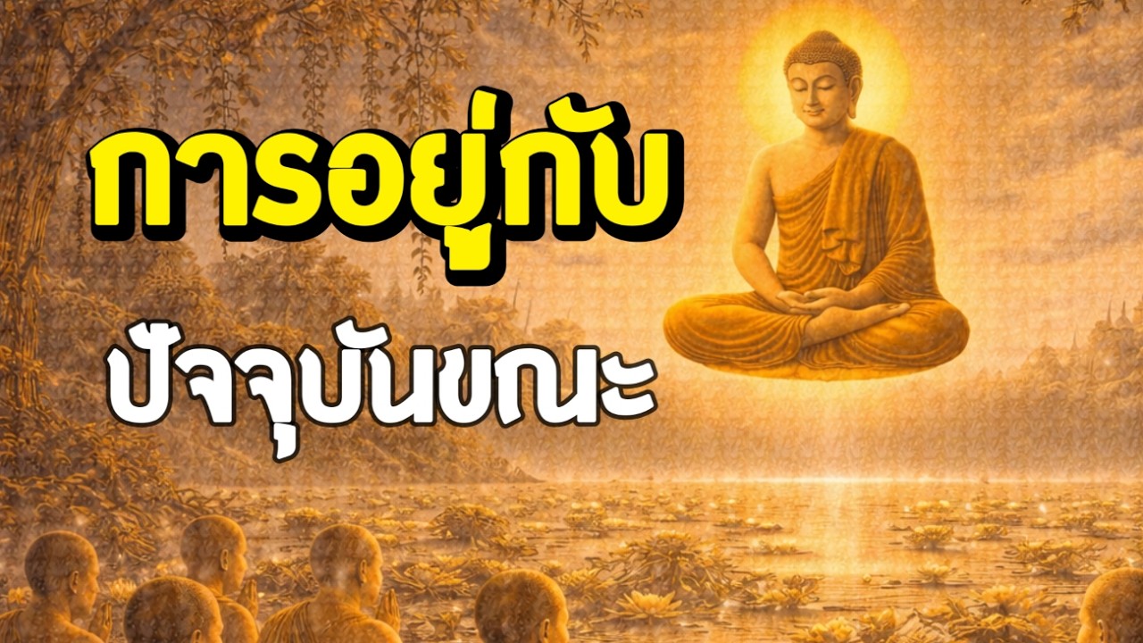 ฟังธรรมะสอนใจ : Ep314 | การอยู่กับปัจจุบันขณะ