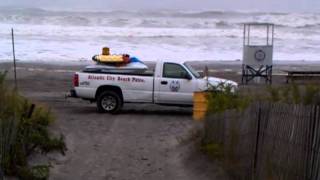 HURRICANE KATIA - WAVES AT ATLANTIC CITY NEW JERSEY