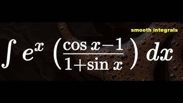 integral e^x (cos x - 1) / (1 + sin x) dx