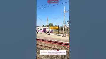 Brand New Pinky♥️|Barddhaman - Howrah Chord Local Departing From Chandanpur|