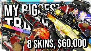 MY BIGGEST ITEM TRADE EVER (8 ITEMS, $60,000)