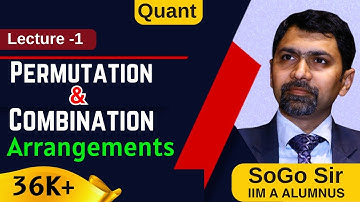 Permutation & Combination | Lecture -1 | Arrangements | Quant | CAT | Sony Goyal | MissionCAT | P&C