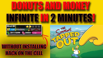 CHEATS ON THE SIMPSONS TAPPED OUT - UNLIMITED DONUTS AND MONEY