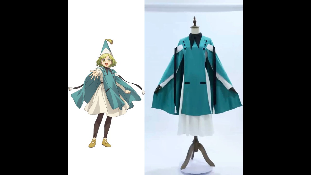 Witch Hat Atelier Coco Cosplay - Easy Dressing Tutorial #anime #game #fpy #coco #costume #cosplay