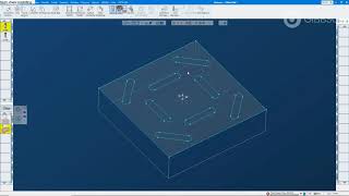 GibbsCAM 2022 What's New - Multi shape predrilling